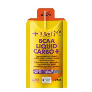 + WATT SRL - BCAA LIQUID CARBO+ ARANCIA 30 ML