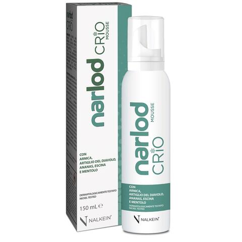 Narlod crio mousse - Con arnica artiglio del diavolo ananas escina e mentolo 150 ml