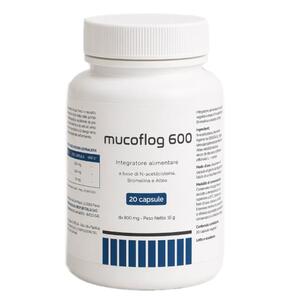 Mucoflog 600 - 20 capsule 800 mg
