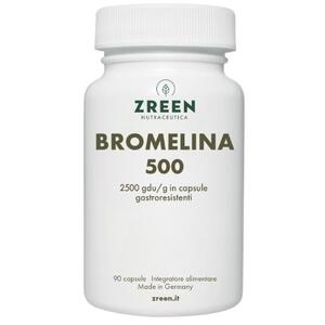 Zreen bromelina 500 - 90 capsule gastroresistenti