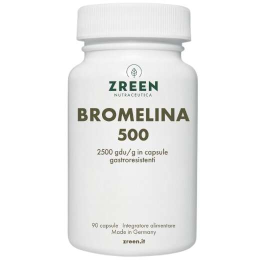 Zreen bromelina 500 - 90 capsule gastroresistenti