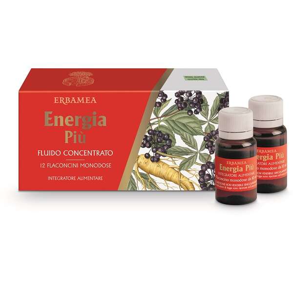 Erbamea - Energia piu' 12 flaconcini da 10 ml