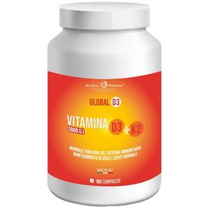 Global pharma - Global d3 180 compresse 400 mg