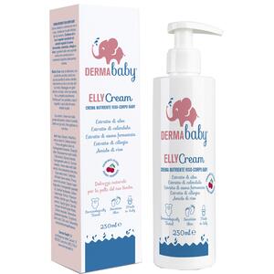 Derma baby elly cream viso e corpo - Derma baby elly cream crema nutriente viso-corpo baby 250 ml