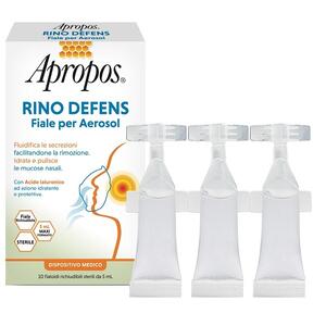 Apropos - Rino defens 10 fiale 5 ml per aerosol