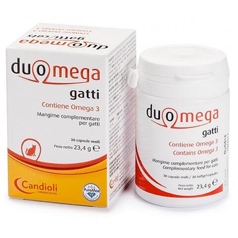 Candioli - Duomega gatti 30 capsule molli 500 mg