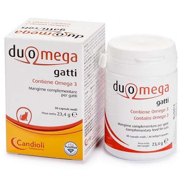 Candioli - Duomega gatti 30 capsule molli 500 mg