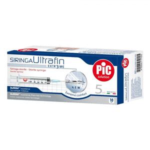 Pic - SIRINGA PIC ULTRAFINE 5 ML AGO 14 10 PEZZI