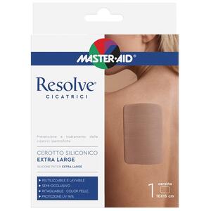 Master aid - Cerotto siliconico master-aid resolve cicatrici extra large 10x15 cm 1 pezzo