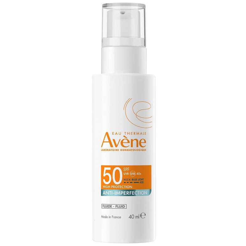 Avene - Eau thermale  solare fluido anti-imperfezioni spf50 40 ml