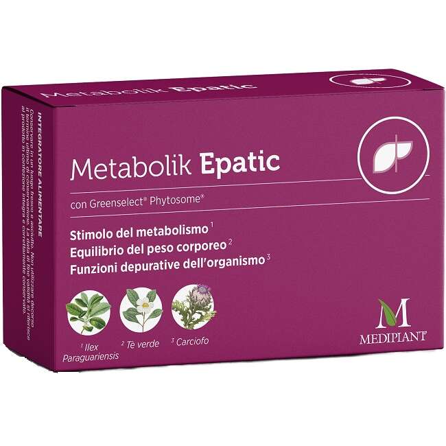 Mediplantmetabolik epatic - Torna in forma metabolik epatic 30 capsule