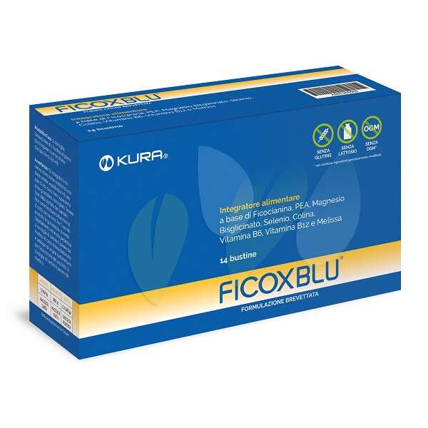 Ficoxblu - 14 bustine da 5,5 g senza glutine senza lattosio