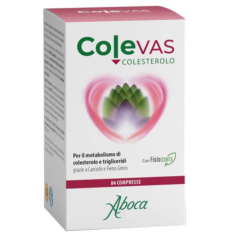 Colevas colesterolo - 84 compresse senza glutine e lattosio
