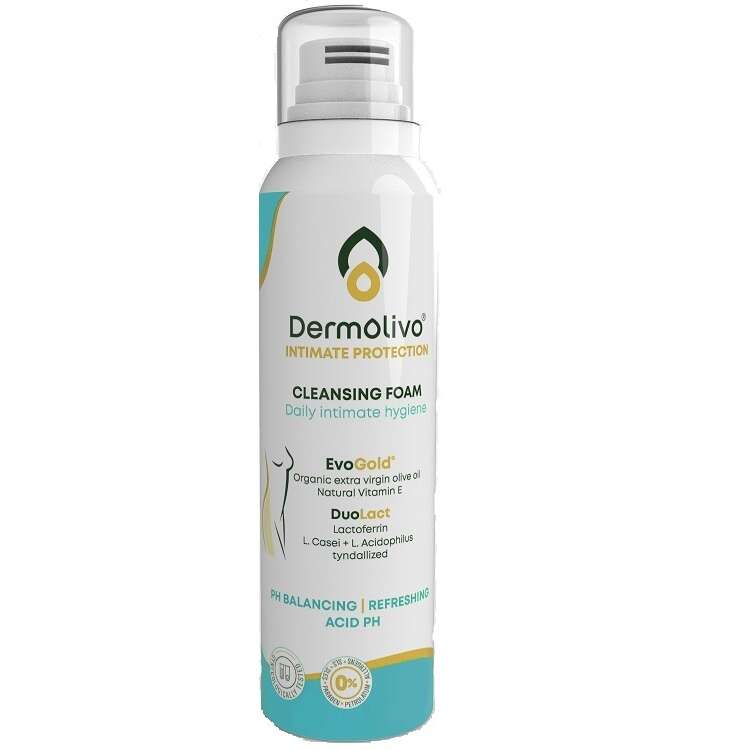 Dermolivo schiuma detergente intima - Dermolivo schiuma detergente ginecologica 150 ml