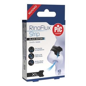 Pic - Solution rinoflux black edition cerotto nasale xl 10 pezzi