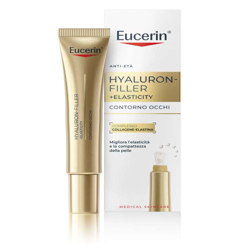 Eucerin hyaluron-filler + elasticity - Eucerin hyaluron filler+ elasticity contorno occhi spf15 15 ml