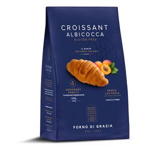 Fdg croissant albicocca - 4 pezzi da 55 g