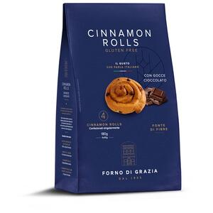 Fdg cinnamon rolls gocce di cioccolato - Fdg cinnamon rolls gocce cioccolato 4 pezzi da 45 g