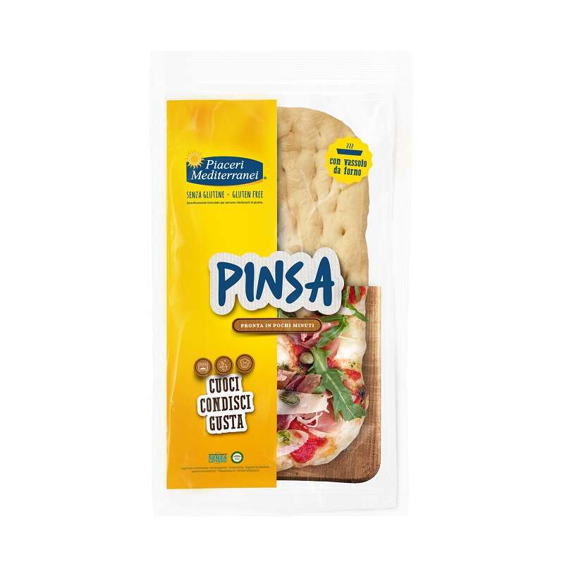 Piaceri meditteranei - Piaceri mediterranei pinsa 250 g naturalmente senza lattosio