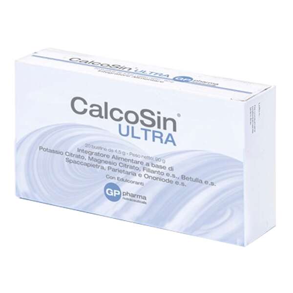 Gp nutraceuticals - Calcosin ultra 20 bustine da 4,5 g con edulcoranti
