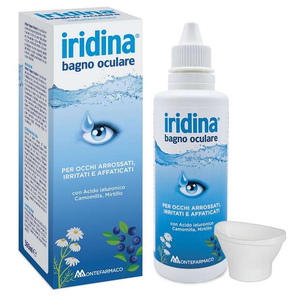 Iridina bagno oculare - Bagno oculare iridina 360 ml