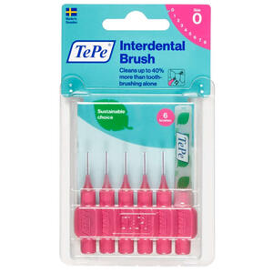 Tepe - Scovolino rosa 0,4mm 6 pezzi
