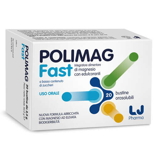 Lj pharma - Polimag fast 20 stick pack