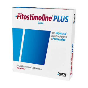 Fitostimoline - Garza  plus 10x10 cm 10 pezzi