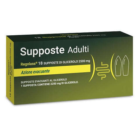 Laboratorio della farmacia - Supposte adulti glicerolo 2500 mg  18 pezzi