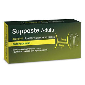 Laboratorio della farmacia - Supposte adulti glicerolo 2500 mg  18 pezzi