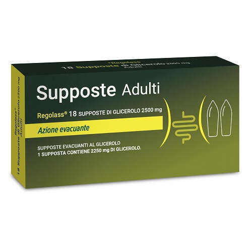 Laboratorio della farmacia - Supposte adulti glicerolo 2500 mg  18 pezzi