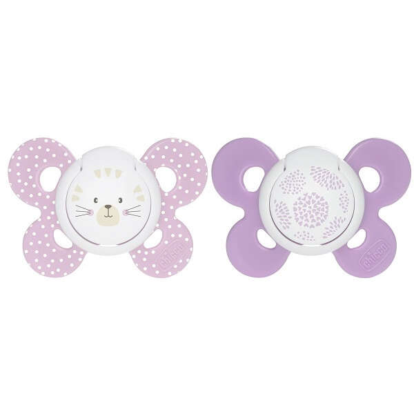 Chicco - Succhietto comfort girl in silicone 6-16 mesi 1 pezzo