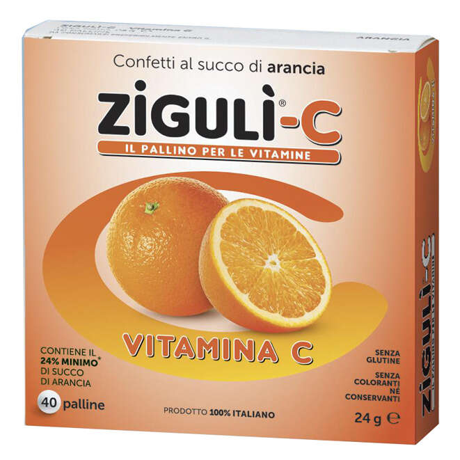 Ziguli' - Ziguli c arancia 40 confetti 24 g