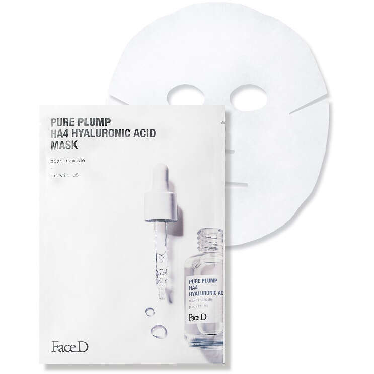Face d - Maschera pure plump ha4 acido ialuronico monodose