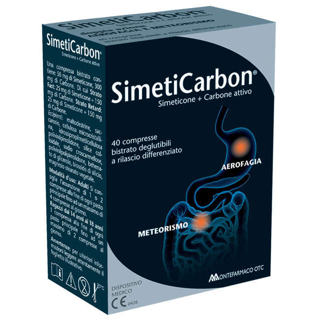 Simeticarbon - 40 compresse