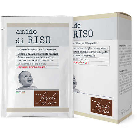 Fiocchi di riso - Amido di riso polvere lenitivo 100 g