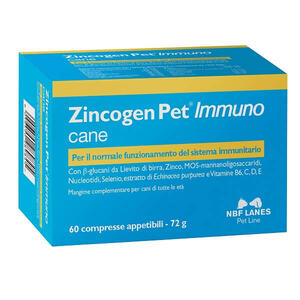 Zincogen pet immuno - 60 compresse