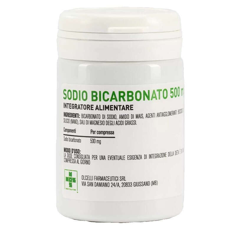 Olcelli farmaceutici - Sodio bicarbonato 500 mg 100 compresse