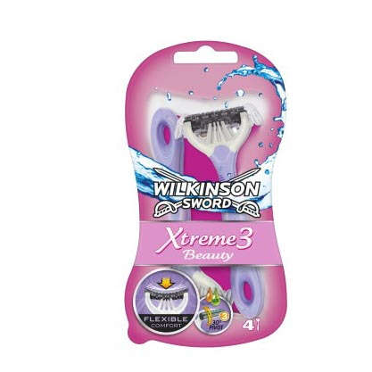 Wilkinson xtreme 3 donna beauty 4 pezzi