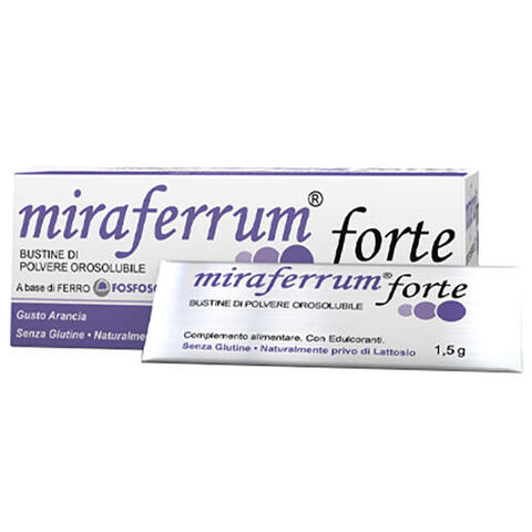 Shedir - Miraferrum forte 20 bustine da 1,5 g
