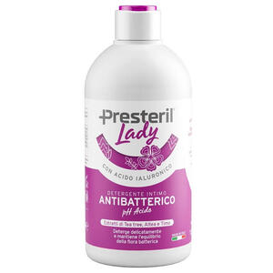 Lady presteril - Detergente intimo antibatterico/ph acido 500  ml