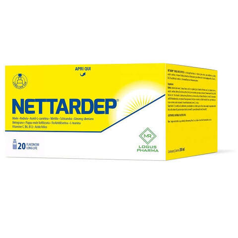 Logus pharma - Nettardep 20 flaconcini 10 ml