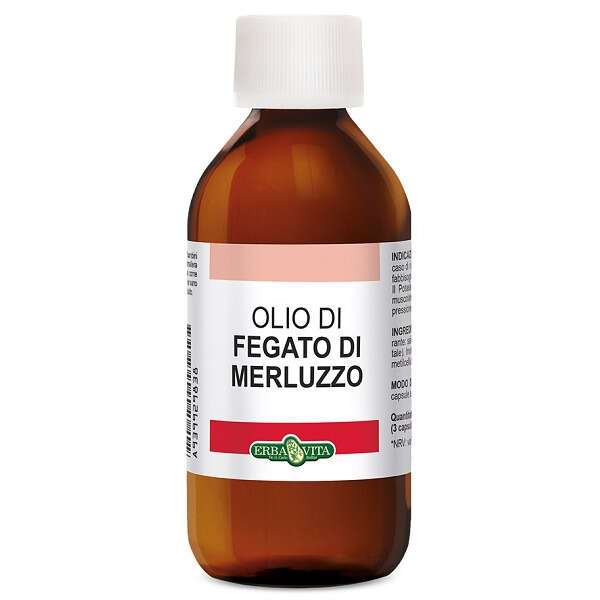 Erba vita - Olio fegato merluzzo 100 ml