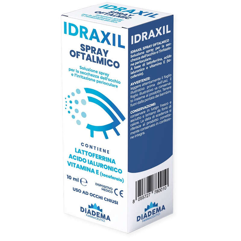 Sprayoftalmico - Spray oftalmico idraxil 10 ml