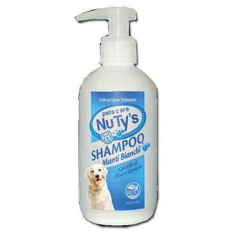 Pets care nuty's shampoo manti bianchi - Nuty's shampoo manti bianchi 250 ml