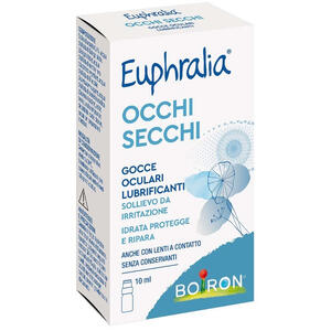 Euphralia - Gocce ocualri lubrificanti  occhi secchi 10 ml