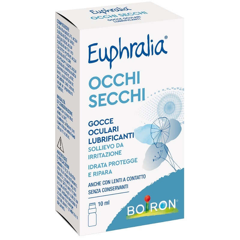 Euphralia - Gocce ocualri lubrificanti  occhi secchi 10 ml