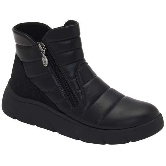 Scholl's - Calzatura aprica nylon+suede woman black nylon + pelle scamosciata 37
