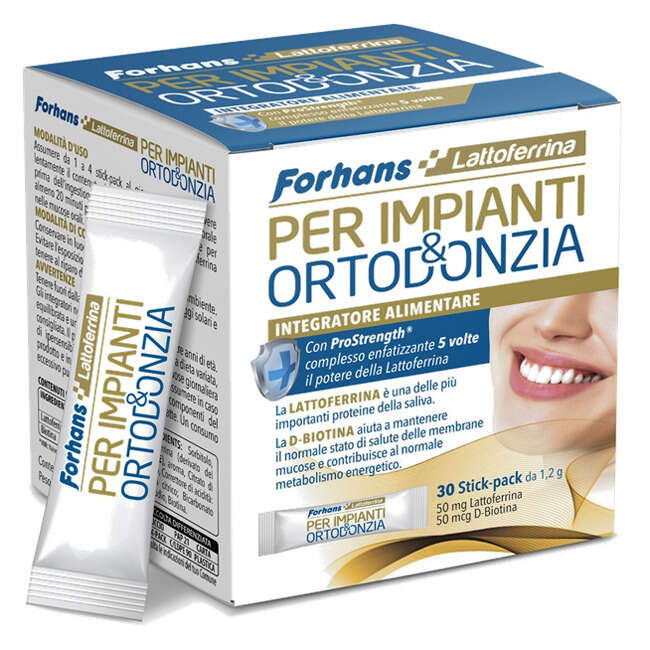 Forhans - Per impianti&ortodonzia 30 stick-pack
