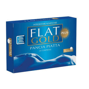 Benefit - Flat gold plus 24 compresse